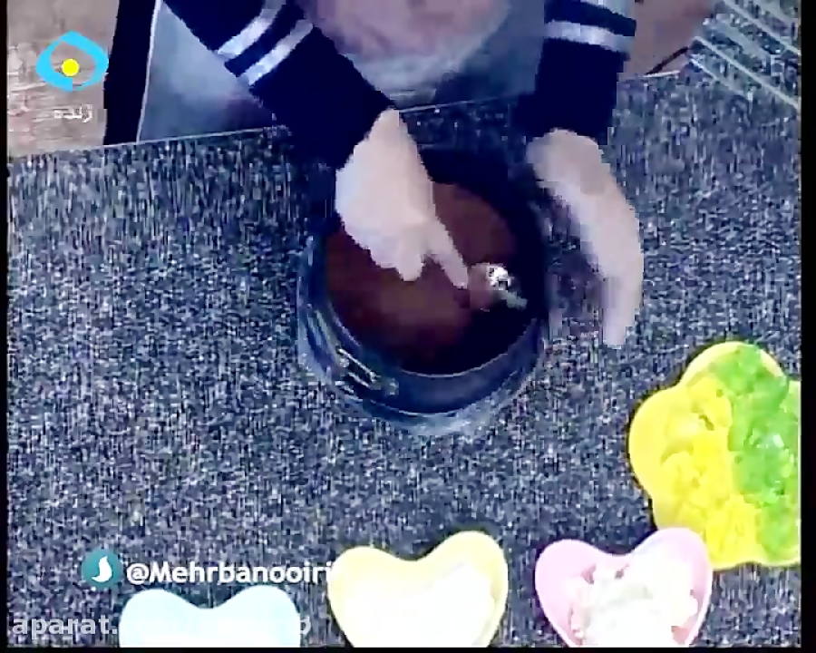 آشپزی: چیزکیک خرده شیشه - برنامه مهربانو