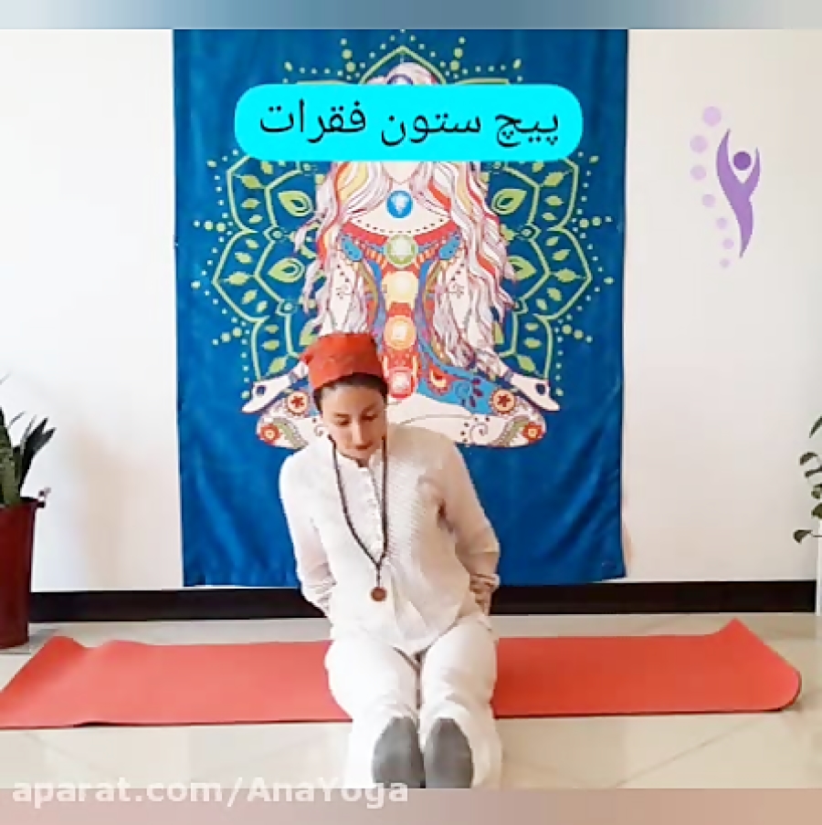 (آسانای یوگا) مرو واکراسانا یا وضعیت پویای ستون فقرات