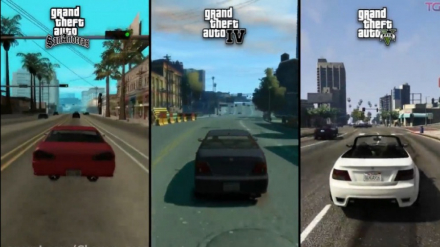 مقایسه بازی GTA SAN_GTA IV_GTA V