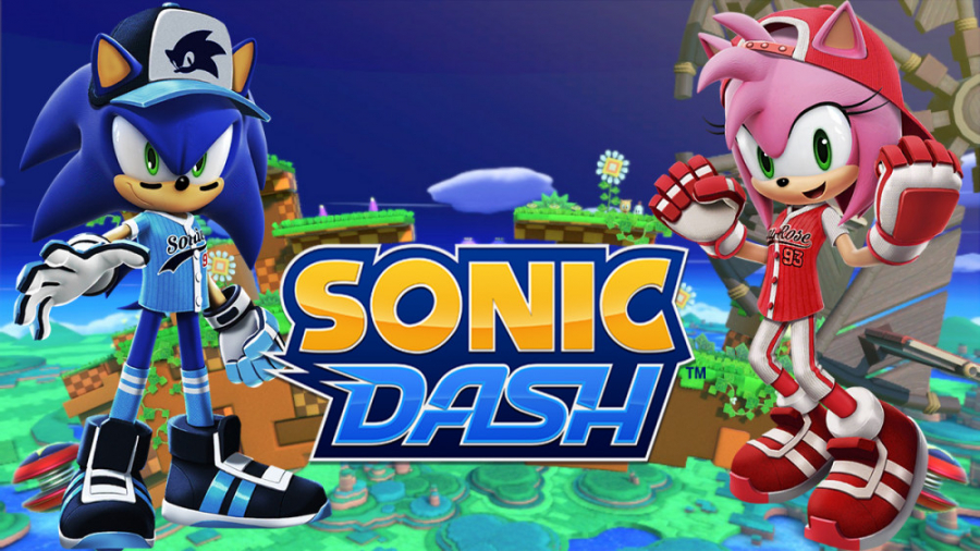 sonic dash گیمپلی با slugger sonic and all star amy