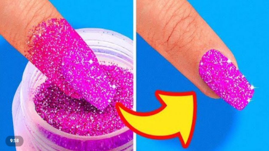 آموزش ۲۴ ترفند جالب ناخن «« طراحی ناخن در منزل