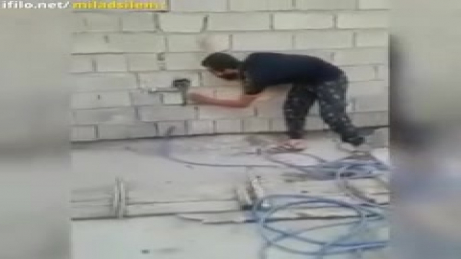 دم گربه رو گرفت و زدش دم گربه رو گرفت و زدش