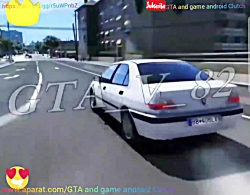 رانندگی با پژو 406در GTA V
