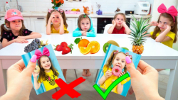 ایوا و مامان »» چالش میوه ای