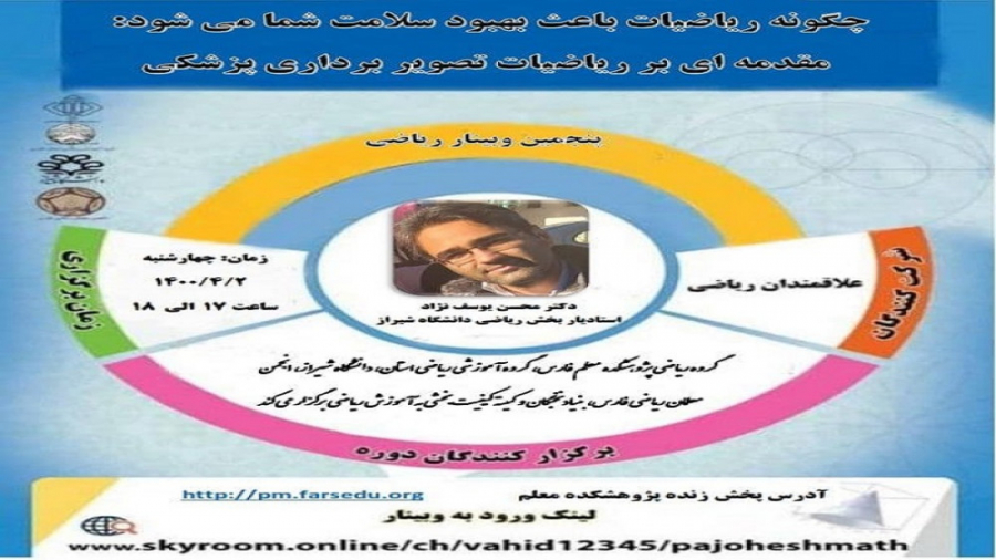 وبینار:چگونه ریاضیات باعث بهبودسلامت شمامی شود:مقدمه ای بر تصویر برداری پزشکیP4 کاشت ابرو