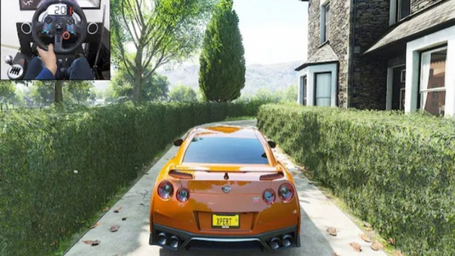 گیم پلی از بازی فورزا هوریزون ۴ ( نیسان جی تی ار ) | Nissan GT - R - Forza Horizon 4