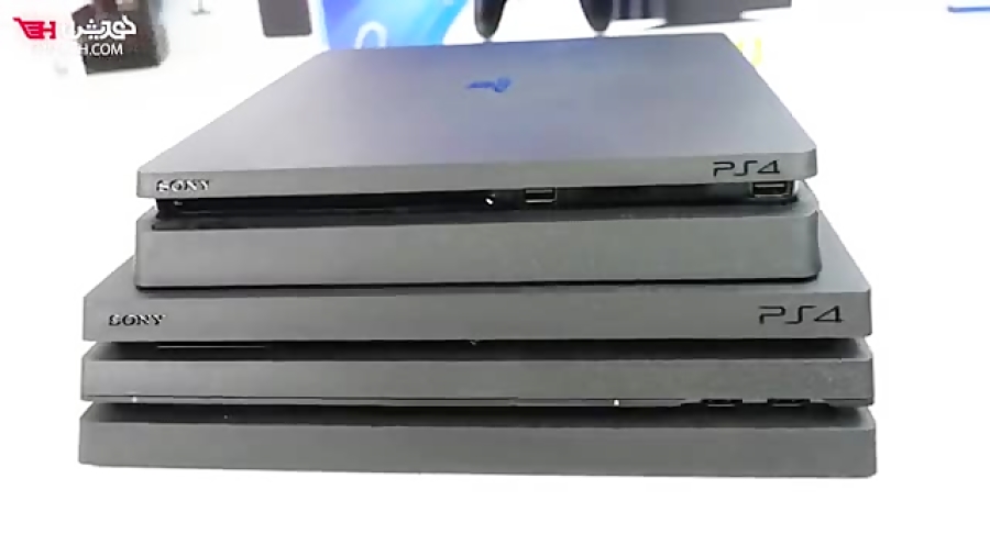 مقایسه کنسول های بازیه PS4 slim با ps4 pro