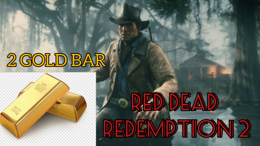 2 شمش طلا در Red Dead Redemption 2 ( ( دو شمش طلا در رد دد ردمپشن 2 ) )