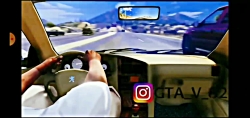 دیوونه بازی با ۴۰۵ شوتی GTA V....