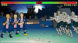 کارتون طنز نبرد مسی و هازارد و...