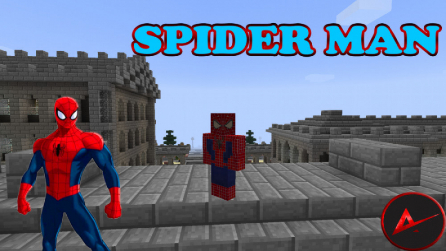 مردعنکبوتی در ماینکرافت !!!/SPIDERMAN MINECRAFT