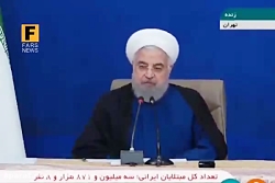 آخرین حرف روحانی در جلسه هیئت...