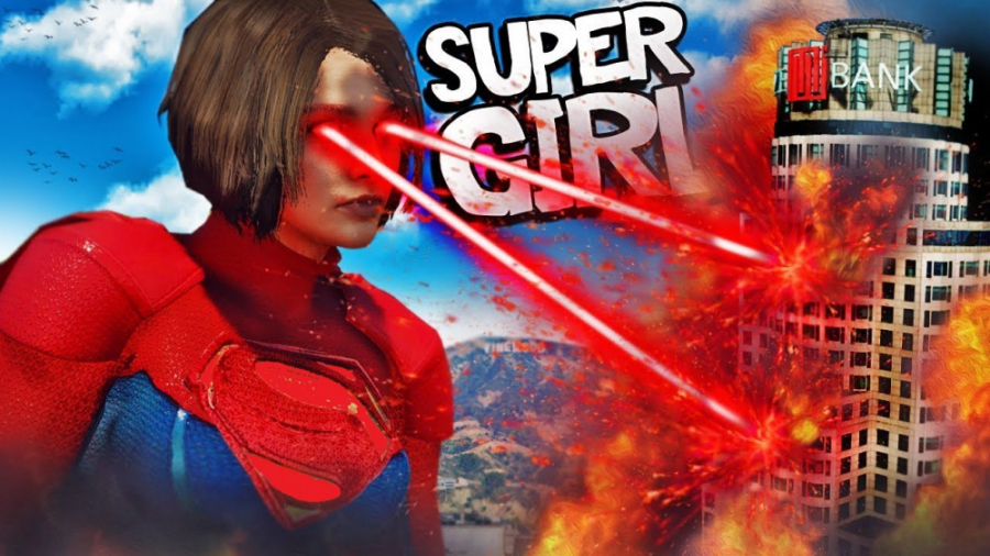 سوپرمن و سوپرگرل در GTA 5