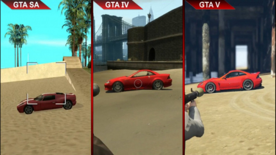 مقایسه GTA SAN_GTA IV_GTA V پارت ۲
