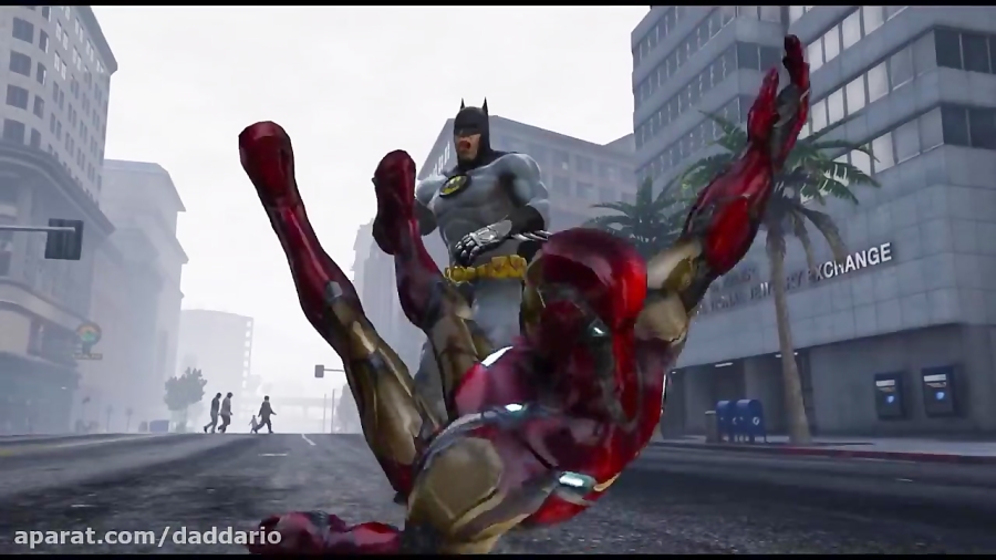 نبرد مرد آهنی با بتمن -- IRON MAN VS BATMAN
