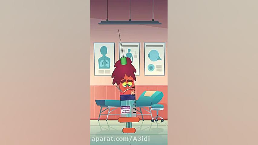 کلیپ طنز و باحال/واکسن کرونا لیفت گردنایمپلنت دندان