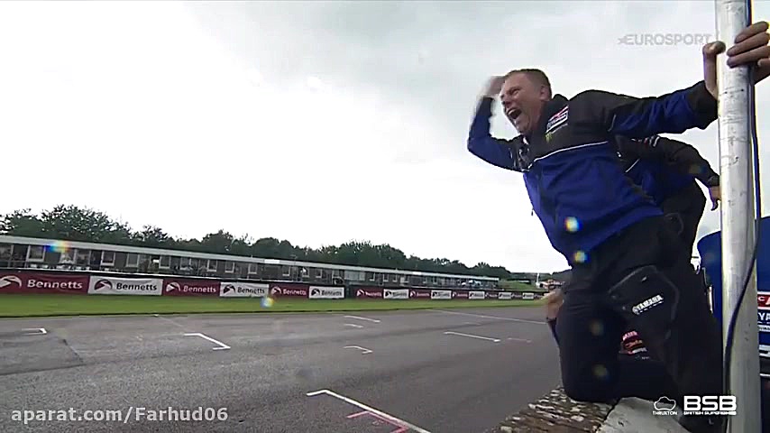 خلاصه مسابقه سوم از راند چهارم Bennetts British Superbike Championship زمان128ثانیه