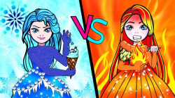 ایده های کارتونی پرنسسی السا ف...