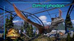 Jurassic world evolution 2 | Dimorphodon trailler | دنیای ژوراسیک تکامل دو