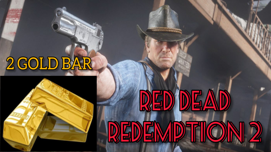 2 شمش طلا در Red Dead Redemption 2 ( ( دو شمش طلا در رد دد ردمپشن 2 ) )