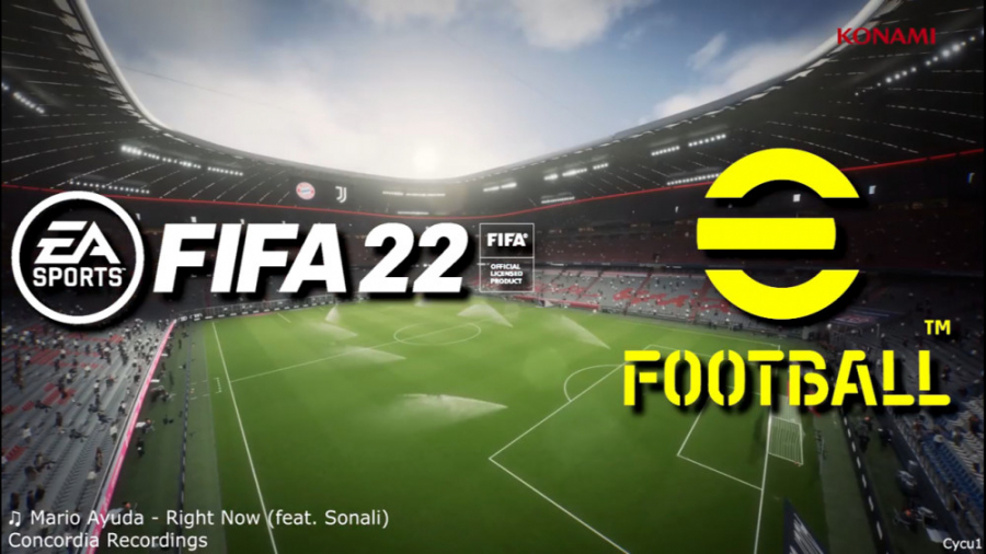 FIFA 22 vs PES 22 مقایسه فیفا ۲۲ و پی اس ۲۲