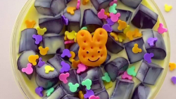 اسلایم خامه ای زرد شکلاتی و بی...