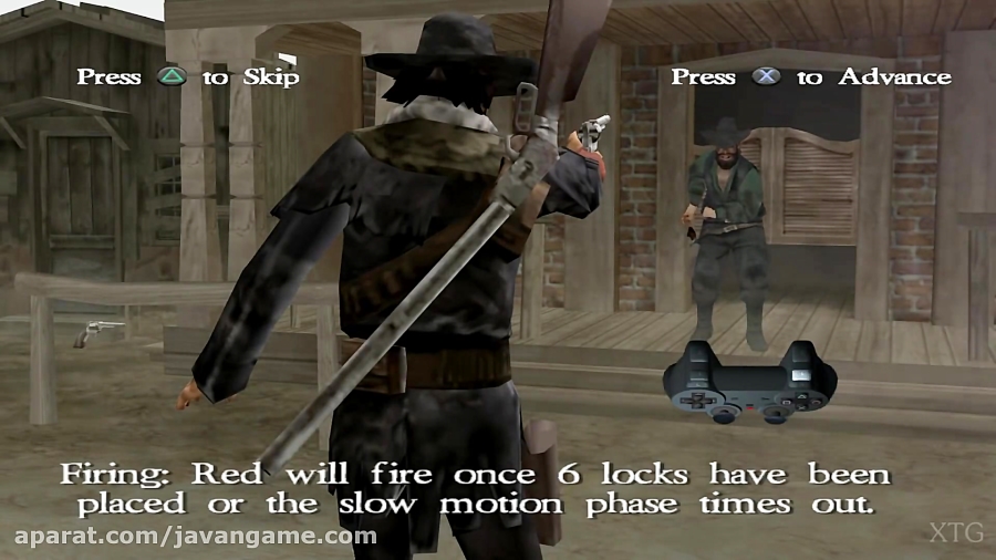 گیم پلی بازی Red Dead Revolver برای PS2