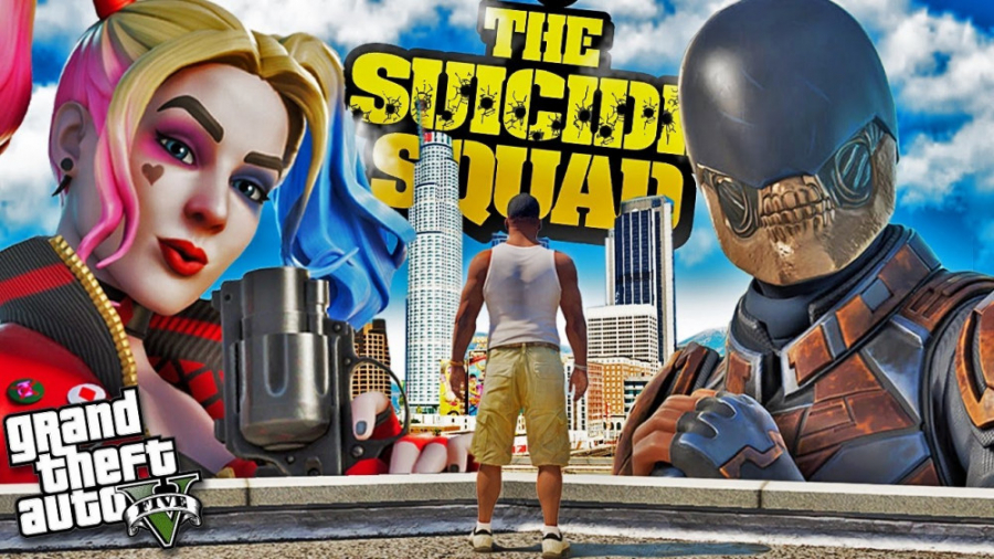 فیلم SUICIDE SQUAD 2 در بازی GTA 5