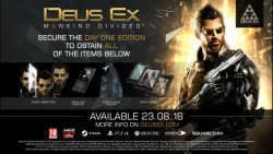 خرید بازی Deus Ex Mankind Divided برای PS4 - PS5 - XBOX One - XBOX Series X S