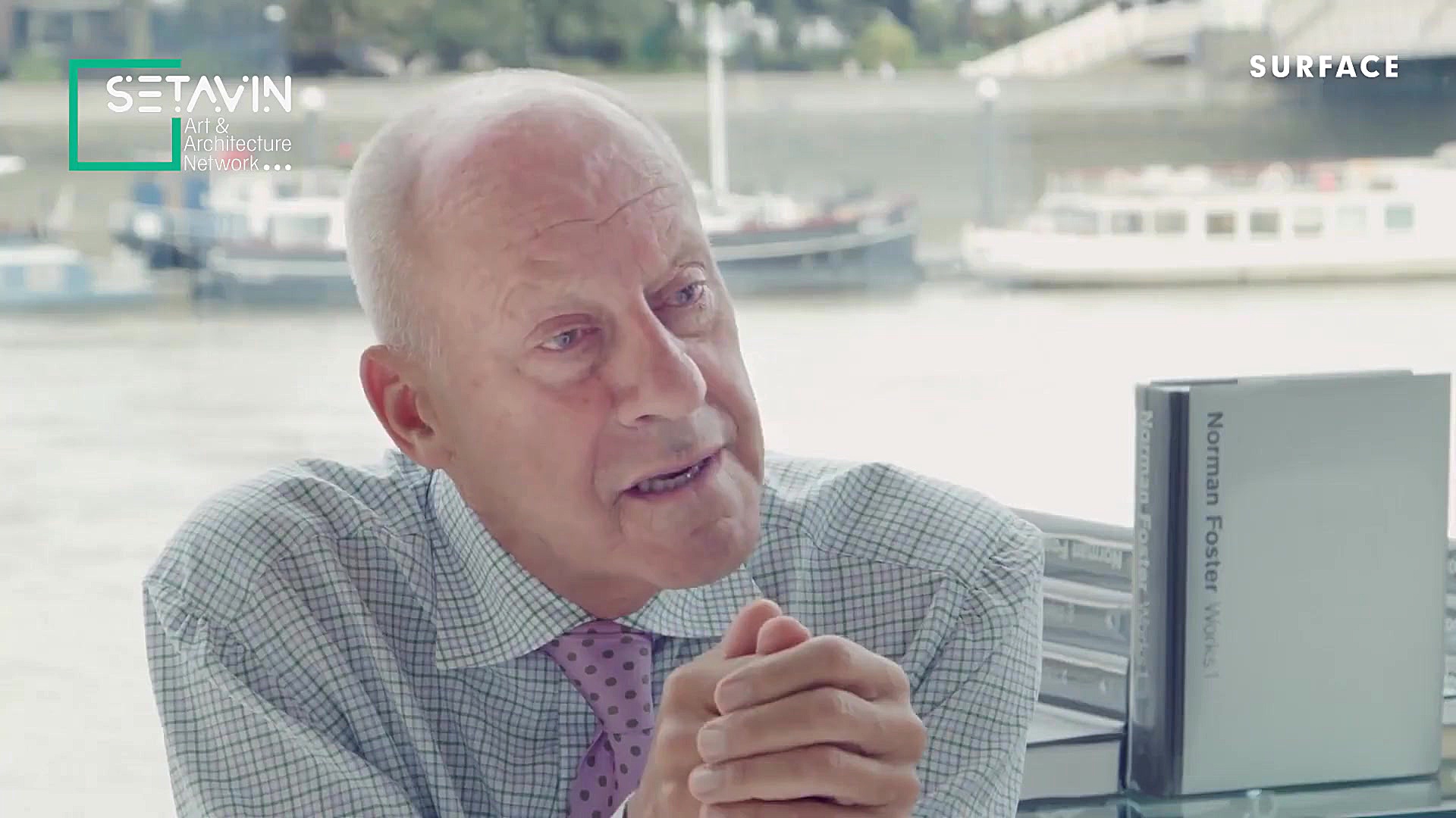 بازدید از استودیو : نورمن فاستر (Norman Foster) زمان298ثانیه
