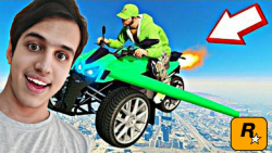 لحظات خنده دار و فان بازی GTA...