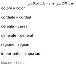 آموزش زبان ایتالیایی قسمت سوم