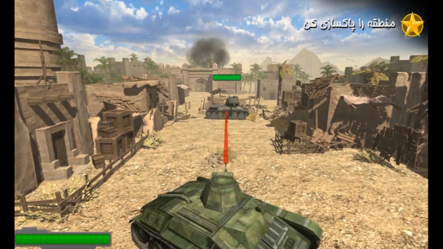 تریلر بازی "نقشه جنگ: نبرد تانک ها"
