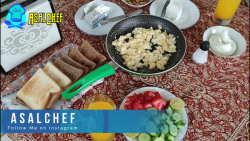 آموزش تهیه اسکرامبل اگ | AsalChef | عسل شف | Scrambled Eggs