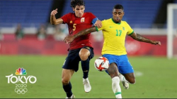 خلاصه بازی برزیل  اسپانیا المپ...