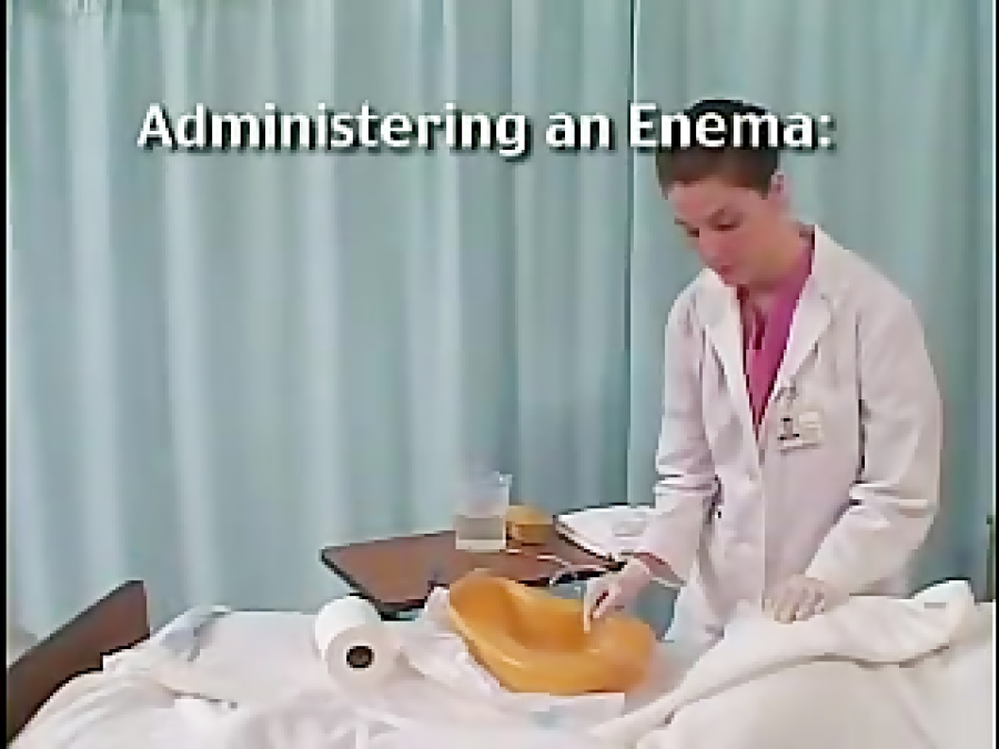 Boy Getting Enema