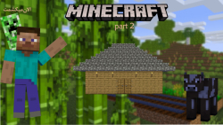 ماینکرفت قسمت دوم خونه رو ساختیم | Minecraft Part 2