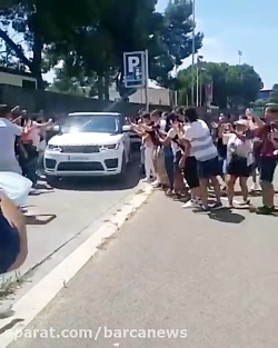 لئو مسی برای آخرین بار نیوکمپ...