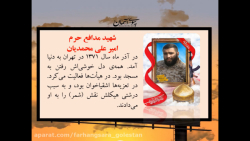 در کوی نیکنامان( شهید مدافع حرم جاویدالأثر امیر علی محمدیان)