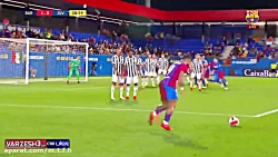 خلاصه بازی بارسلونا 3 - یوونتو...