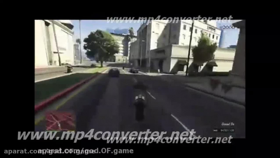 پرش از روی ساختمان در gTa V ( چالش M GAMER )