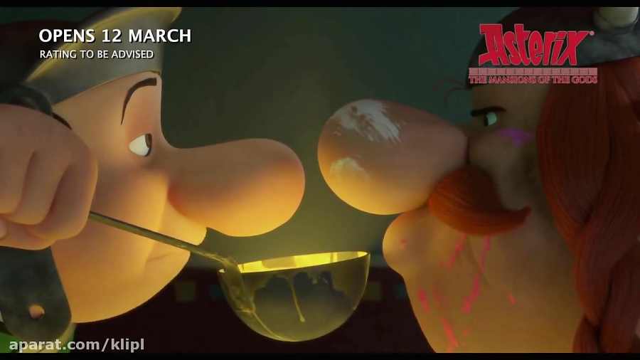 انیمیشن استریکس Asterix and Obelix  Mansion of the Gods 2014 - کانال گاد زمان133ثانیه