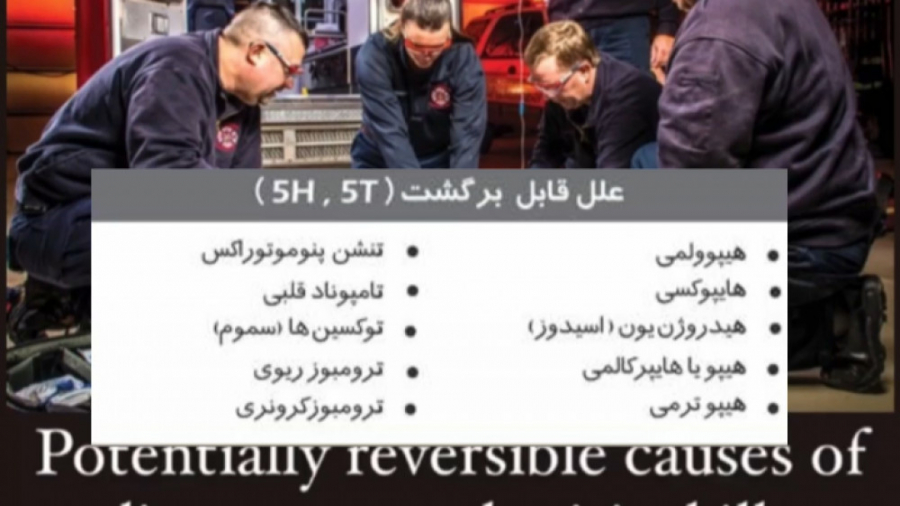 علل قابل برگشت در بيماران ايست قلبي پاکسازی پوست