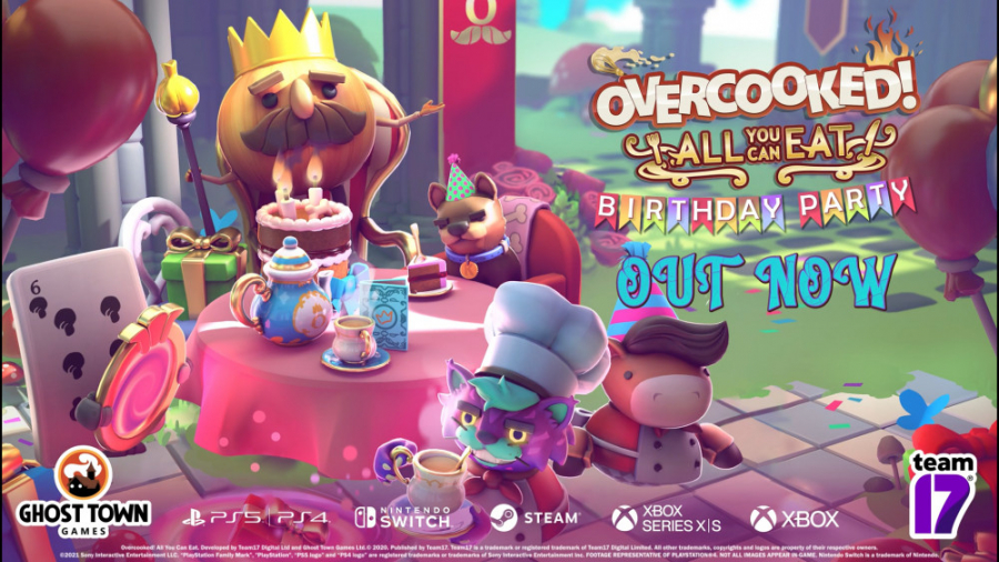 تریلر آپدیت The Birthday Party بازی Overcooked: All You Can Eat