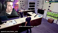 گیم شبیه ساز پلیس با حضور آریا...