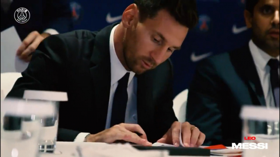 اولین روز مسی در پاری سن ژرمن...