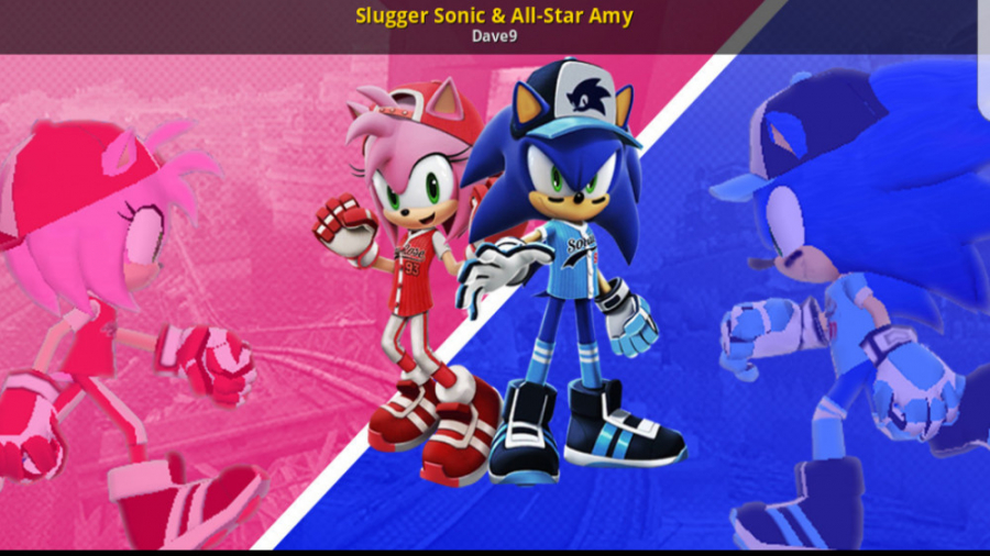Sonc Forces Speed Batle Slugger Sonic  All_Star Amy