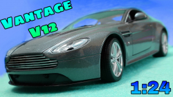 بررسی ماکت استون مارتین ونتیج v12 ویلی 1/24