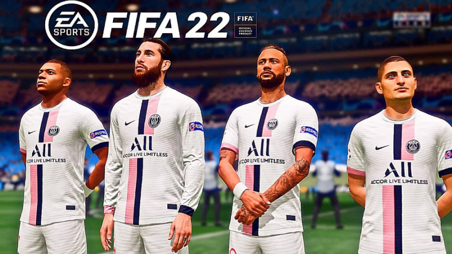 بارسلونا - پاریسن ژرمن  FIFA 22 PS5 MOD