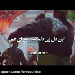 این دل بی دلم شده دریای غم